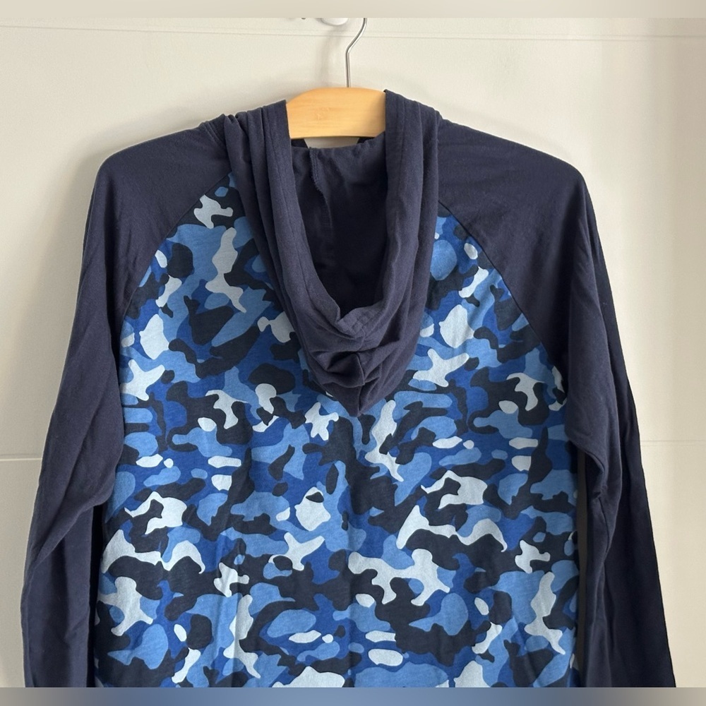 🎁The Children's Place: Boys Hooded Long Sleeve Shirt- Size XL🎁 - Picture 4 of 6